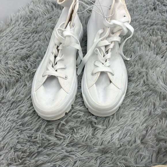 American Canvas Open Smile Thick-Soled Sports Women's Shoes